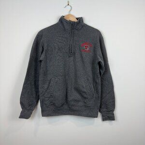 Bridgewater State University Quarter-Zip Sweatshirt, Size S
